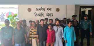 জুয়া সরঞ্জাম ও নগদ টাকাসহ গ্রেপ্তার ১৯ – সম্পূর্ণ সংবেদনশীল