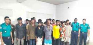 রাজধানীতে পাটালি গ্রুপের সেকেন্ড ইন কমান্ড সহ গ্রেপ্তার ৪৪