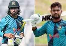 সৌম্যের চোটে ছিটকে গেলেন মিরাজ, বদলি পরিস্থিতি