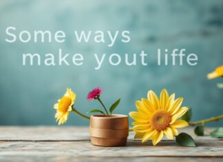 আপনার জীবনকে সুন্দর করার কিছু উপায় Some ways to make your life beautiful