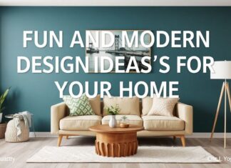 ঘরের মজার ও আধুনিক ডিজাইন আইডিয়া Fun and Modern Design Ideas for Your Home