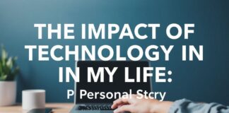 আমার জীবনে টেকনোলজির প্রভাব: এক ব্যক্তিগত গল্প The Impact of Technology on My Life: A Personal Story